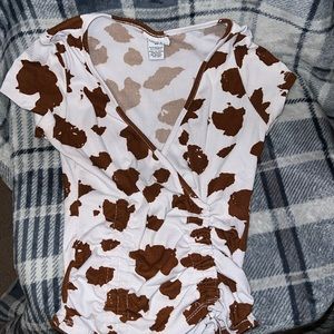 Cow Print Shirt